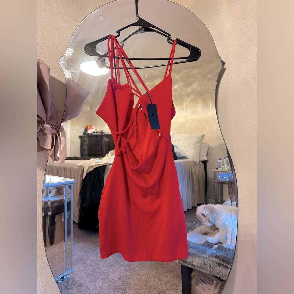 Revolve Hours sexy red dress